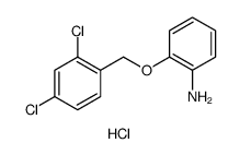 2-(2,4-Dichlorobenzyloxy)aniline hydrochloride structure, CAS 92697-09-1