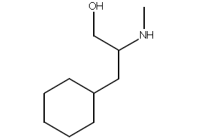 2-Methyl-3-(methylamino)propan-1-ol structure, CAS 42142-56-3