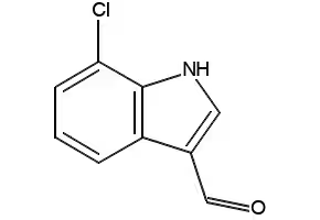 7-Chloro-1H-indole-3-carbaldehyde structure, CAS 1008-07-7