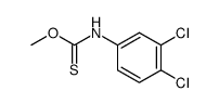 O-Methyl (3,4-dichlorophenyl)carbamothioate structure, CAS 27830-86-0