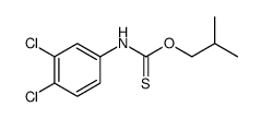 O-Isobutyl (3,4-dichlorophenyl)carbamothioate structure, CAS 91427-71-3