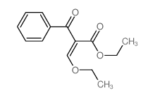 Ethyl 2-benzoyl-3-ethoxyacrylate structure, CAS 39973-76-7