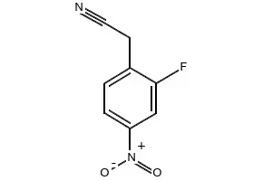 2-(4-Fluoro-2-nitrophenyl)acetonitrile structure, CAS 708-58-7