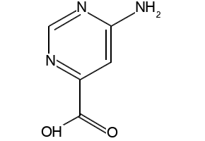 6-Aminopyrimidine-4-sulfinic acid structure, CAS 89033-40-9