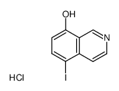 5-Iodoisoquinolin-8-olhydrochloride structure, CAS 3545-58-2