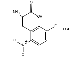 2-Amino-3-(2-nitrophenyl)propanoic acid hydrochloride structure, CAS 164648-12-8