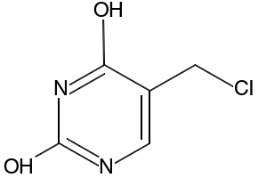 5-(Chloromethyl)pyrimidine-2,4(1H,3H)-dione structure, CAS 3590-48-5