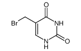 5-(Bromomethyl)pyrimidine-2,4(1H,3H)-dione structure, CAS 4874-37-7