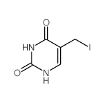 5-(Iodomethyl)pyrimidine-2,4(1H,3H)-dione structure, CAS 4874-38-8