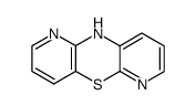 10H-Dipyrido[2,3-b:2',3'-e][1,4]thiazine structure, CAS 262-03-3