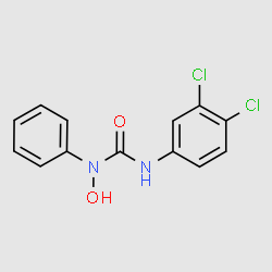 3-(3,4-Dichlorophenyl)-1-hydroxy-1-phenylurea structure, CAS 63094-53-1