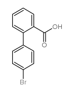 4'-Bromobiphenyl-2-carboxylic acid structure, CAS 37174-65-5