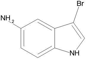 3-(Morpholinomethyl)-1H-indol-5-amine structure, CAS 3414-77-5