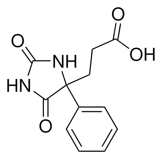 3-(2,5-Dioxo-4-phenylimidazolidin-4-yl)propanoicacid structure, CAS 30741-72-1