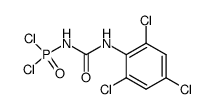 2,4,6-Trichlorophenylcarbamoylphosphoramidicdichloride structure, CAS 4797-15-3
