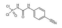 4-Cyanophenylcarbamoylphosphoramidicdichloride structure, CAS 4797-16-4