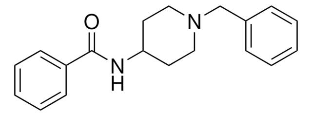 N-(1-Benzylpiperidin-4-yl)benzamide structure, CAS 971-34-6