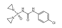 1-(4-Chlorophenyl)-3-(di(aziridin-1-yl)phosphoryl)urea structure, CAS 3413-83-0