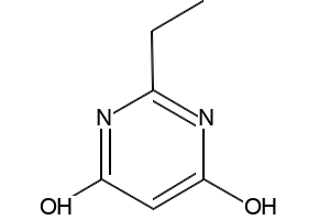 2-Ethylpyrimidine-4,6-diol structure, CAS 3709-98-6
