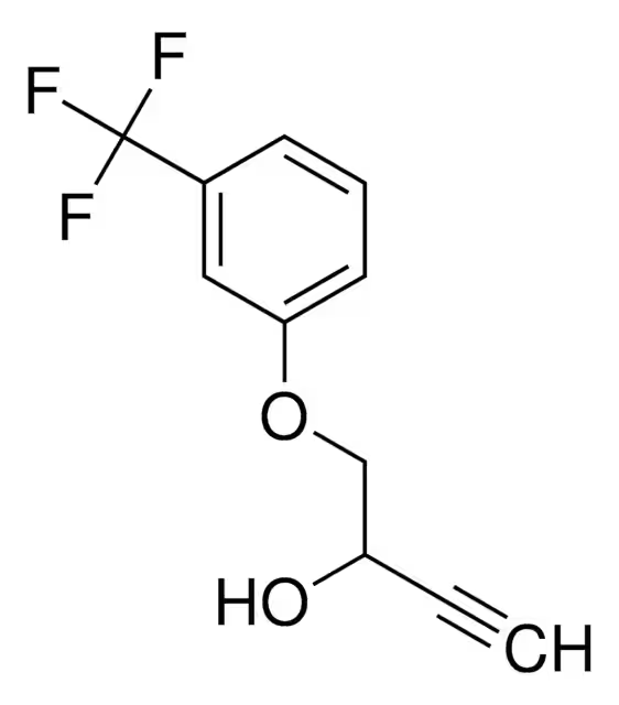 1-Amino-3-(2-(trifluoromethyl)phenoxy)propan-2-ol structure, CAS 5002-94-8