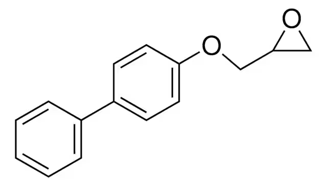 2-((Biphenyl-4-yloxy)methyl)oxirane structure, CAS 4698-96-8
