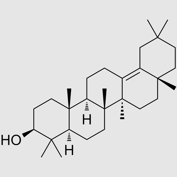 13(18)-Oleanen-3-ol structure, CAS 508-04-3