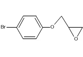 2-((3-Bromophenoxy)methyl)oxirane structure, CAS 5002-98-2