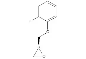 2-((3-Fluorophenoxy)methyl)oxirane structure, CAS 4698-94-6