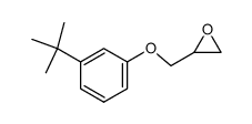 2-((3-tert-Butylphenoxy)methyl)oxirane structure, CAS 5002-99-3