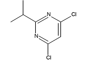 4,6-Dichloro-2-isopropylpyrimidine structure, CAS 1850-98-2