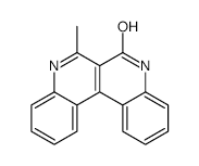 7-Methyldibenzo[c,f][2,7]naphthyridin-6-ol structure, CAS 4694-51-3