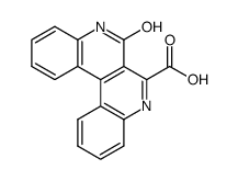 7-Hydroxydibenzo[c,f][2,7]naphthyridine-6-carboxylicacid structure, CAS 4694-55-7