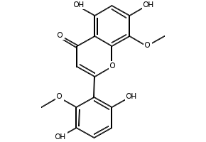 ViscidulinIII structure, CAS 92519-91-0