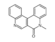 5-Methyldibenzo[c,f][2,7]naphthyridin-6(5H)-one structure, CAS 4694-65-9