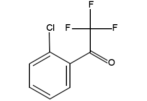 1-(2-Chlorophenyl)-2,2,2-trifluoroethanone structure, CAS 5860-95-7