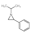 1-Isopropyl-2-phenylaziridine structure, CAS 4164-23-2
