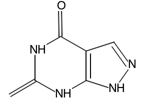 6-Methyl-1H-pyrazolo[3,4-d]pyrimidin-4-ol structure, CAS 30129-57-8