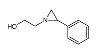 2-(2-Phenylaziridin-1-yl)ethanol structure, CAS 4164-18-5