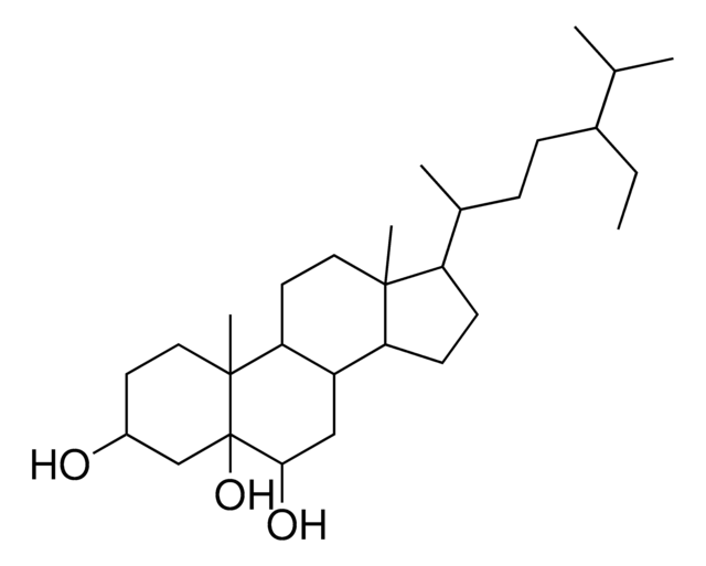 Stigmastane-3,5,6-triol structure, CAS 20835-91-0