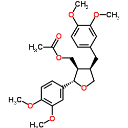 9-O-Acetyl-4,4'-di-O-methyllariciresinol structure, CAS 73354-15-1