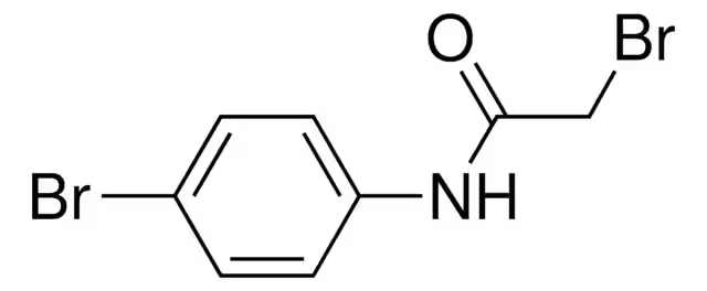 2-Bromo-N-(4-bromophenyl)acetamide structure, CAS 5439-13-4