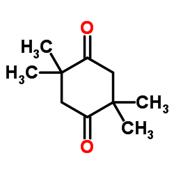 2,2,5,5-Tetramethylcyclohexane-1,4-dione structure, CAS 86838-54-2
