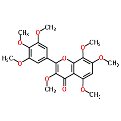 3',4',5',3,5,7,8-Heptamethoxyflavone structure, CAS 21634-52-6