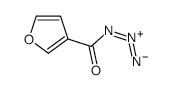 Furan-3-carbonylazide structure, CAS 113222-54-1
