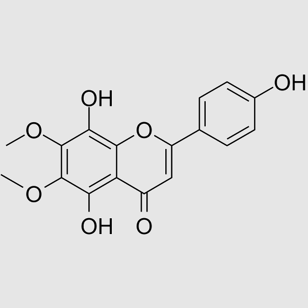 Isothymusin structure, CAS 98755-25-0