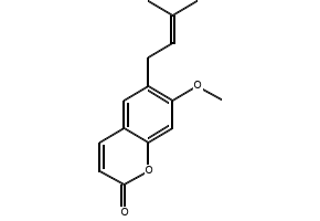 Suberosin structure, CAS 581-31-7