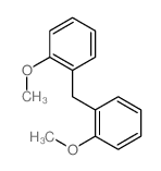 Bis(2-methoxyphenyl)methane structure, CAS 5819-93-2