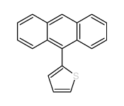 2-(Anthracen-9-yl)thiophene structure, CAS 1689-07-2