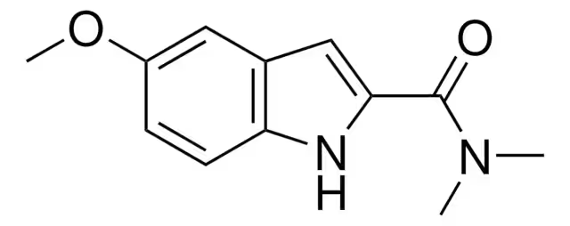 N,N,2,3-Tetramethyl-1H-indole-5-carboxamide structure, CAS 5054-91-1