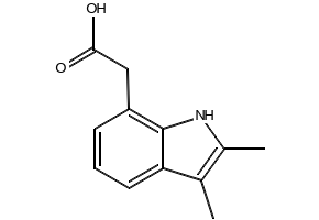(2,3-Dimethyl-1H-indol-7-yl)methanamine structure, CAS 5121-21-1